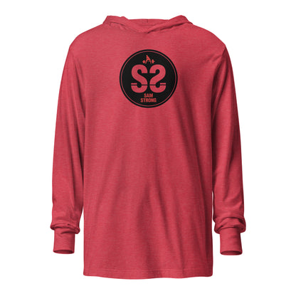 Hooded long-sleeve tee